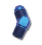 RUSSELL 662390 Fuel Block: Fuel Block; blue anodized