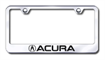 AUTOMOTIVE GOLD LFACUEC ACURA ENGRAVED CHROME FRAME