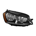 SPYDER 9940989 ( OE ) VW Golf 7 15-19 Halogen Passenger Side Headlight - Low Bea