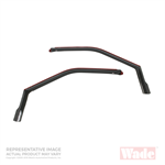 WESTIN 72-88469 SMOKE IN-CHANNEL WIND DEFLECTOR 2PC