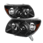 SPYDER 9023378 ( xTune ) Toyota 4Runner 06-09 Crystal Headlights - Black