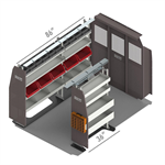 RSMRSAM-RP118 Van Storage System Kit