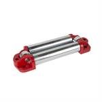 RUGGED RIDGE 11238.52 Winch Fairlead, Roller, 4-Way, Red